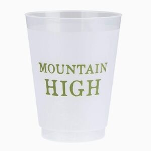 NWT! 8-Count Mountain High Cups